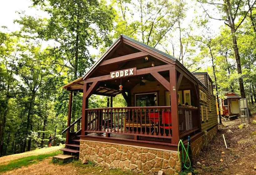 The Americana   Parker Creek Bend Cabins