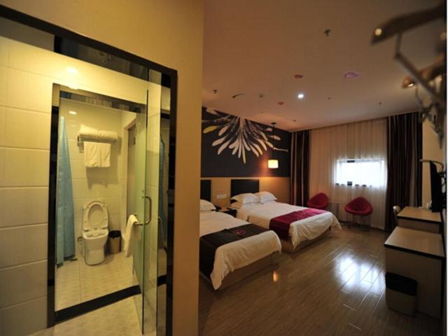 בית מלון כפרי Thank Inn Chain  Jiangsu Yangzhou Slender West Lake Hongfu Road