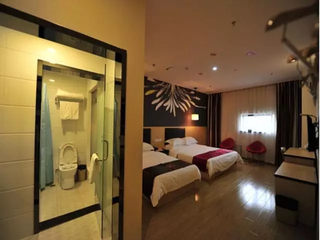 ホテル Thank Inn Chain  Jiangsu Yangzhou Slender West Lake Hongfu Road