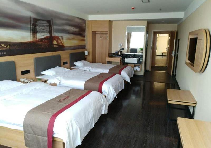 Thank Inn Chain Hotel Shanxi Jinzhong Taigu County Xingangwan Shopping Plaza