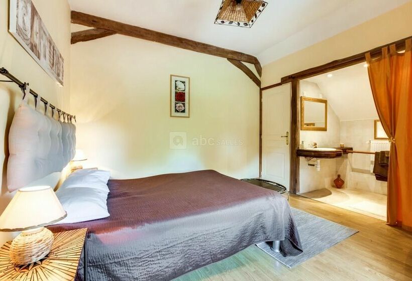 مبيت وإفطار La Ferme De L Isle Et Sa Roulotte