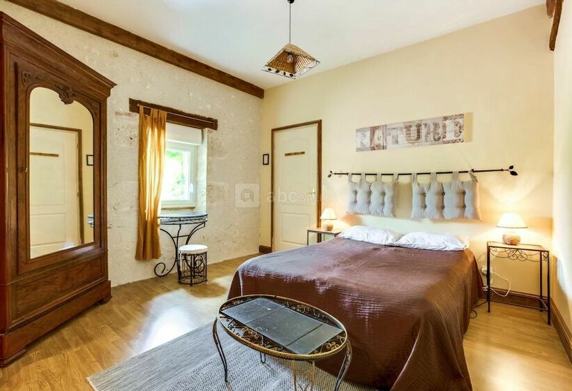 مبيت وإفطار La Ferme De L Isle Et Sa Roulotte