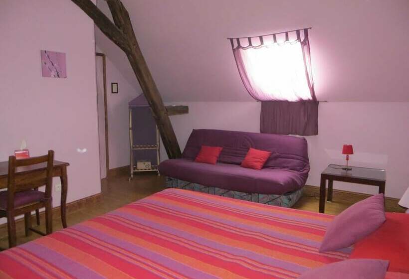 مبيت وإفطار La Ferme De L Isle Et Sa Roulotte