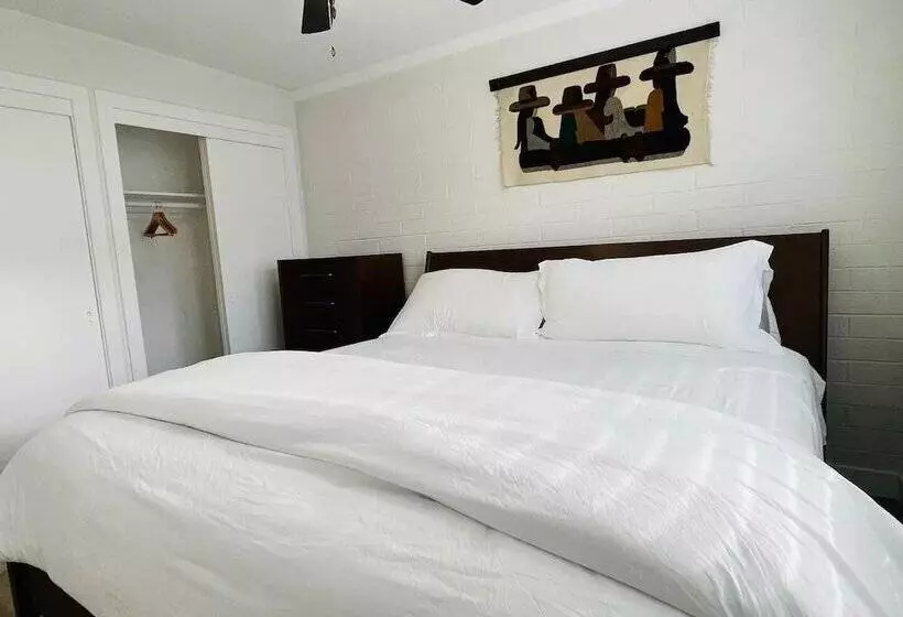 ベッドアンドブレックファースト Walkable Ots Mid Century Condo Pool
