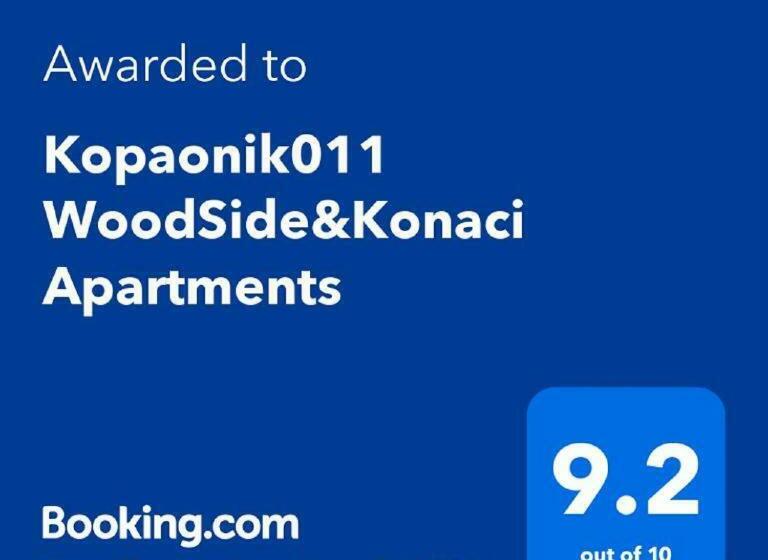 تختخواب و صبحانه Kopaonik011 Konaci&woodside Apartments