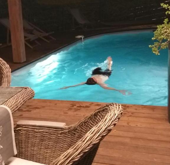 پانسیون Suite Indigo Jacuzzi Prive Piscine Vue Mer Acces Cuisine Laverie