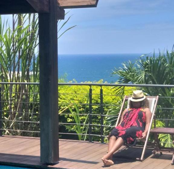 پانسیون Suite Indigo Jacuzzi Prive Piscine Vue Mer Acces Cuisine Laverie