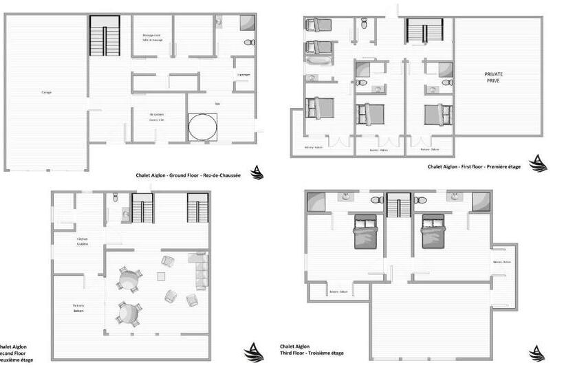 펜션 Chalet L’aiglon