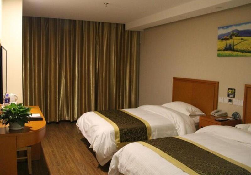 בית מלון כפרי Greentree Inn Hebei Langfang Guangyang District Bus Main Station Xinhua Road Business