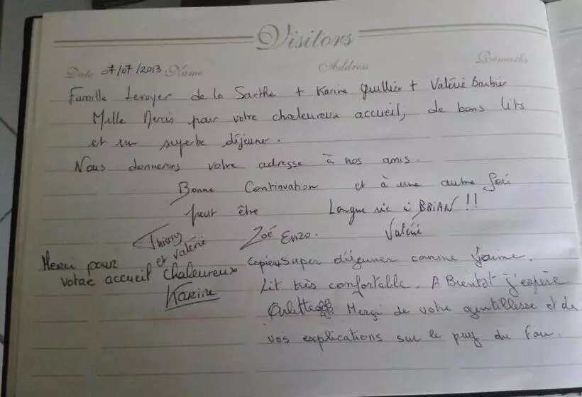 Aamiaismajoitus (B&B) Chambres D'hôtes Le Forgeron