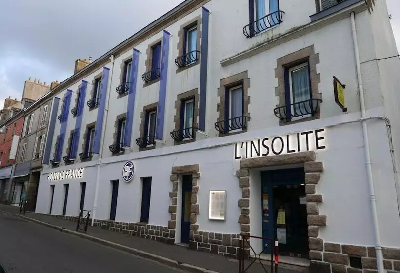 בית מלון כפרי Hôtel De France   Restaurant L Insolite