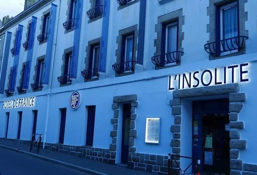 בית מלון כפרי Hôtel De France   Restaurant L Insolite