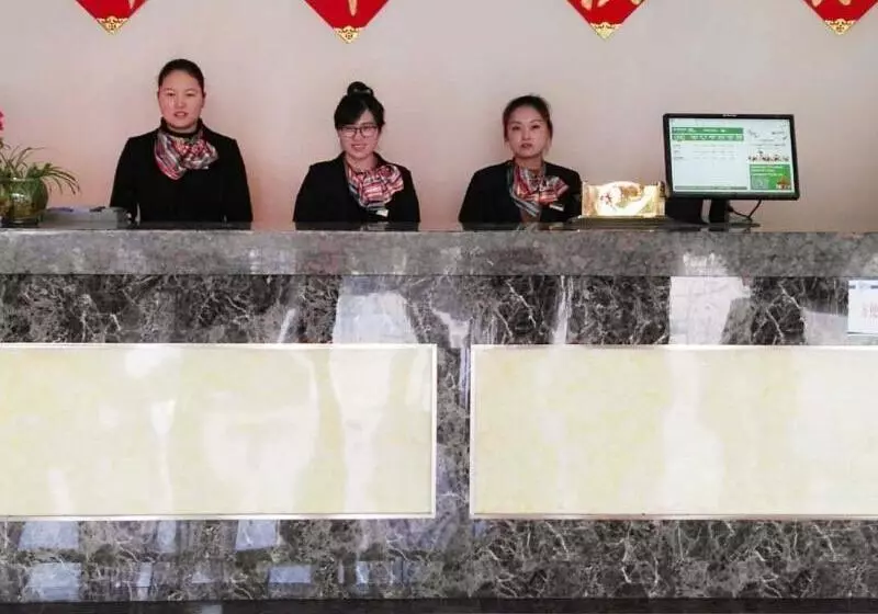 Hotelli Greentree Inn Jiangsu Huaian Xuyi Bus Station Business