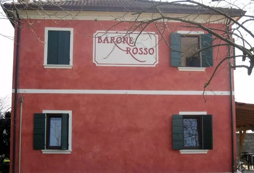تختخواب و صبحانه Barone Rosso