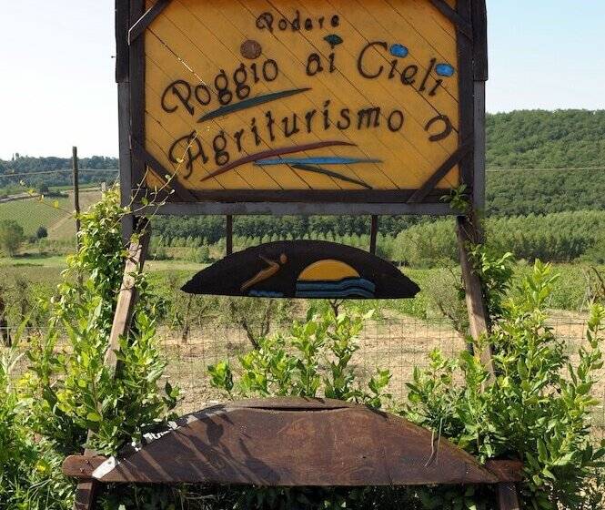 田舎風ホテル Agriturismo Podere Poggio Ai Cieli