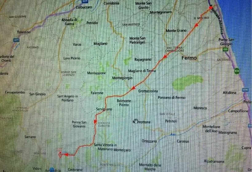 Aamiaismajoitus (B&B) Casa Friano