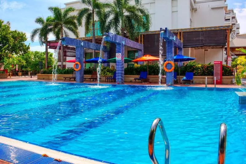 ホテル Alexapd Private Water Chalets