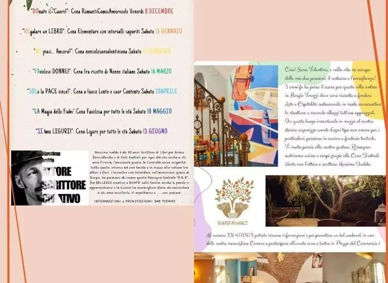 ペンション B&b Giardinidivale A 2 Chilometri Da Finale Ligure