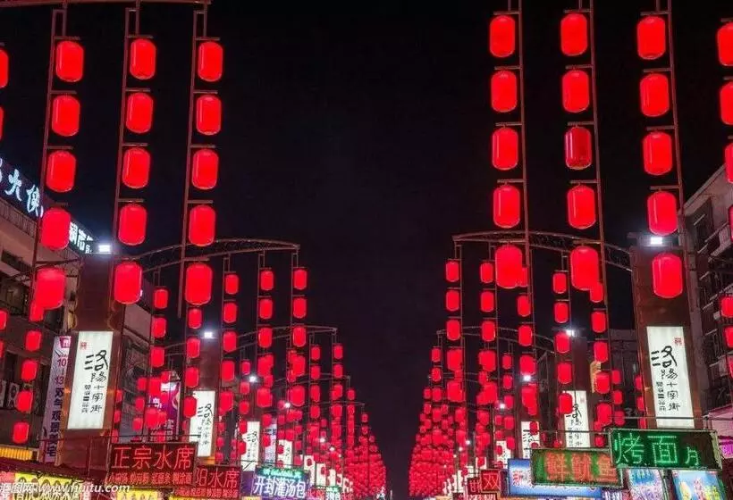 ホテル 7days Inn Luoyang Zhongzhou Middle Road Jiulongding