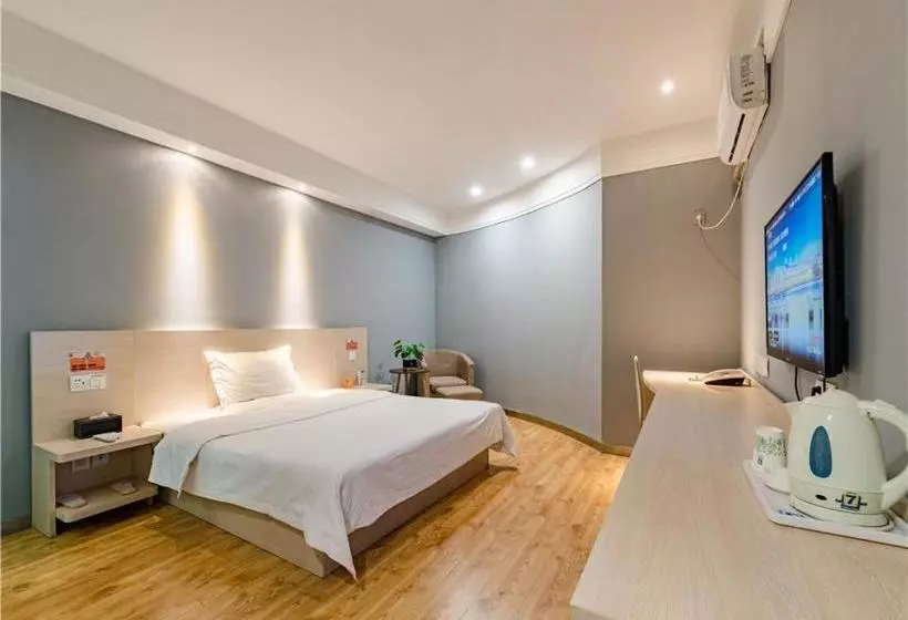 ホテル 7 Days Inn Zhengzhou Erqi Square Metro Station Branch