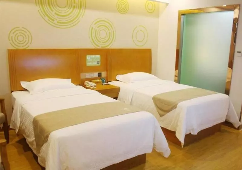 Hotelli Greentree Inn Bozhou Mengcheng District Red Star Macalline Business