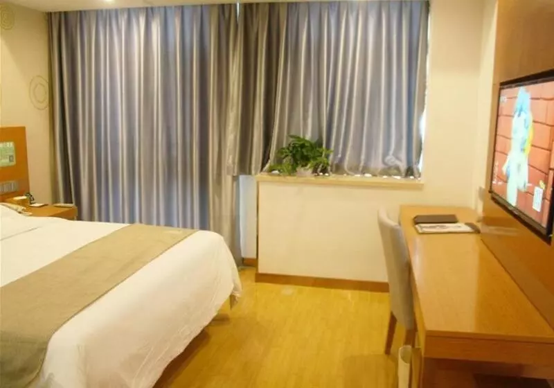 Hotelli Greentree Inn Bozhou Mengcheng District Red Star Macalline Business