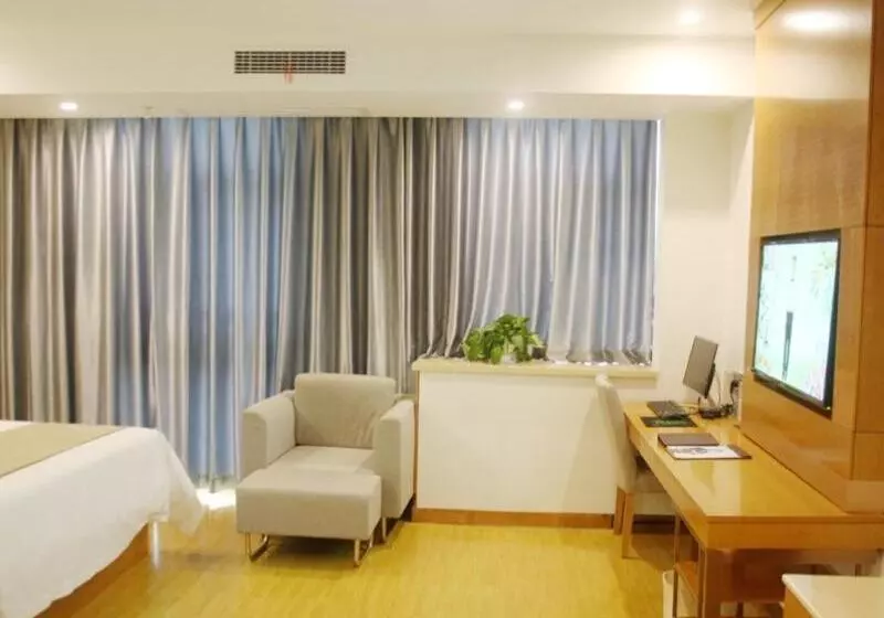 Hotelli Greentree Inn Bozhou Mengcheng District Red Star Macalline Business