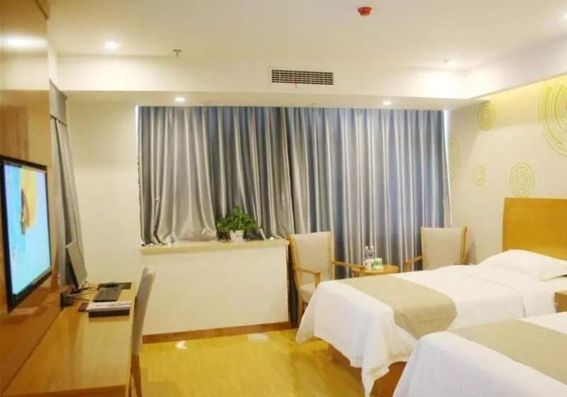 Hotelli Greentree Inn Bozhou Mengcheng District Red Star Macalline Business