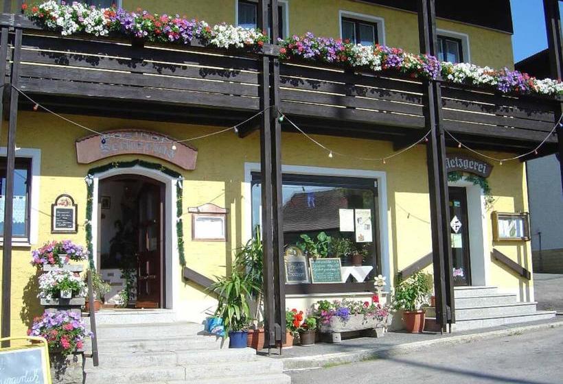 فندق صغير Gasthof Metzgerei Pension Schierlitz