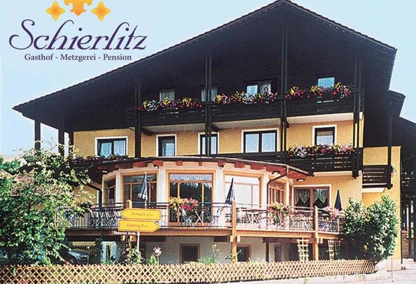 فندق صغير Gasthof Metzgerei Pension Schierlitz