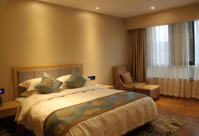 בית מלון כפרי Longmen Shuidu Yangxin Valley Hot Spring