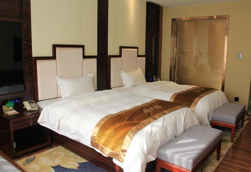 בית מלון כפרי Longmen Shuidu Yangxin Valley Hot Spring