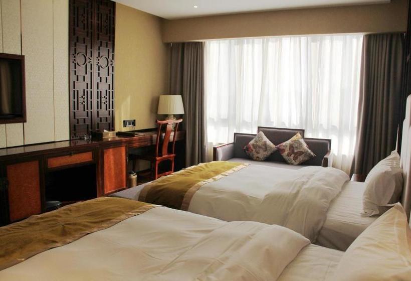 בית מלון כפרי Longmen Shuidu Yangxin Valley Hot Spring