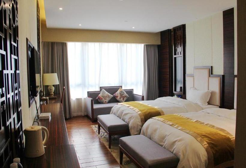 בית מלון כפרי Longmen Shuidu Yangxin Valley Hot Spring