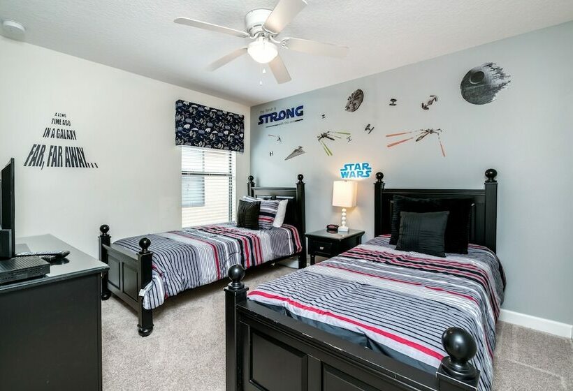 6bed 5ba Villa Game Room Pool Spa