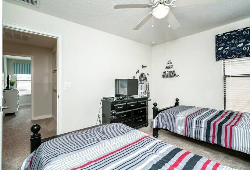 6bed 5ba Villa Game Room Pool Spa