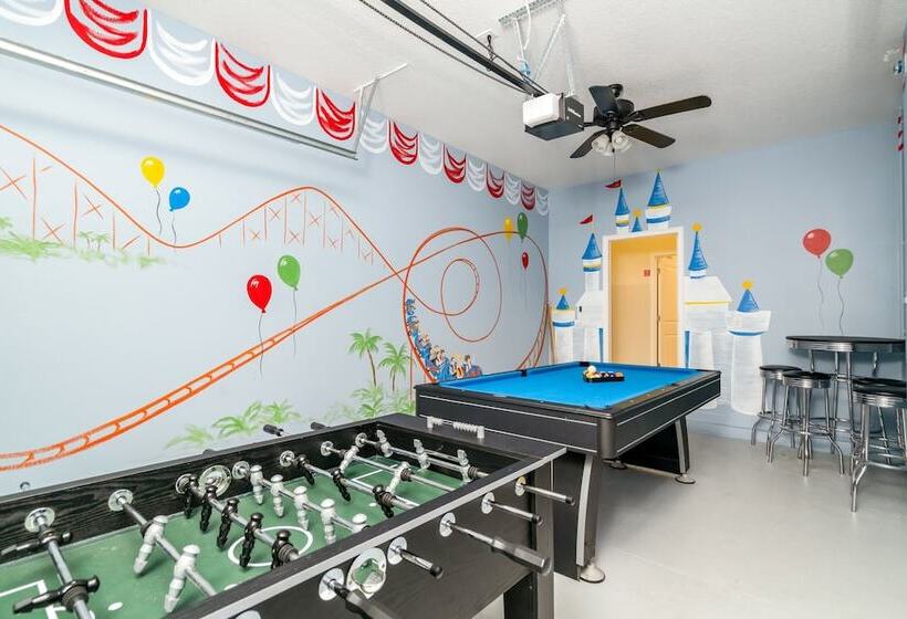 6bed 5ba Villa Game Room Pool Spa