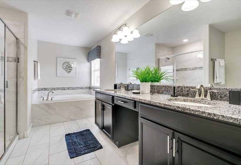 6bed 5ba Villa Game Room Pool Spa