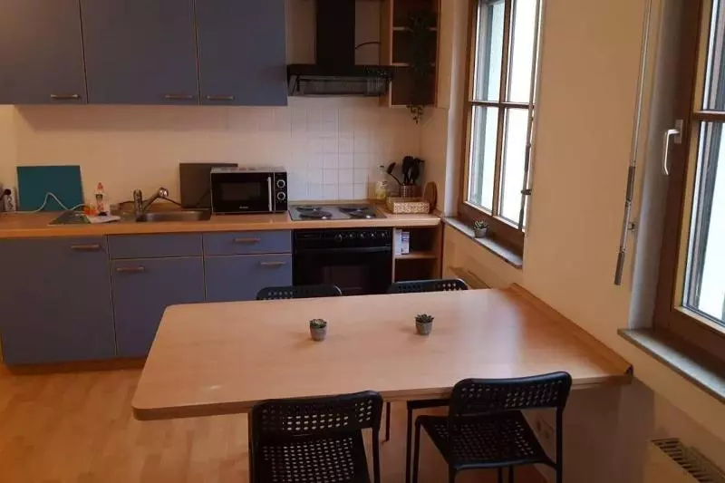ホテル Lichtdurchflutetes Zentrales Apartment