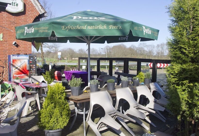 펜션 Gasthaus Düther Schleuse