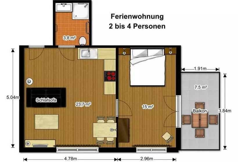 هتل B & B Gmeineck