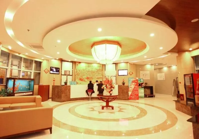 Hotelli Greentree Inn Jiangsu Suzhou Shengze Bus Station Business