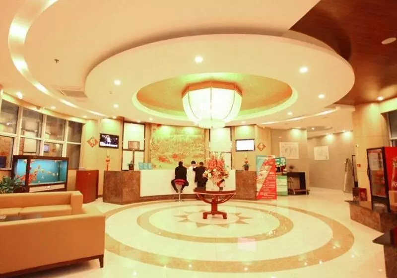 Hotelli Greentree Inn Jiangsu Suzhou Shengze Bus Station Business