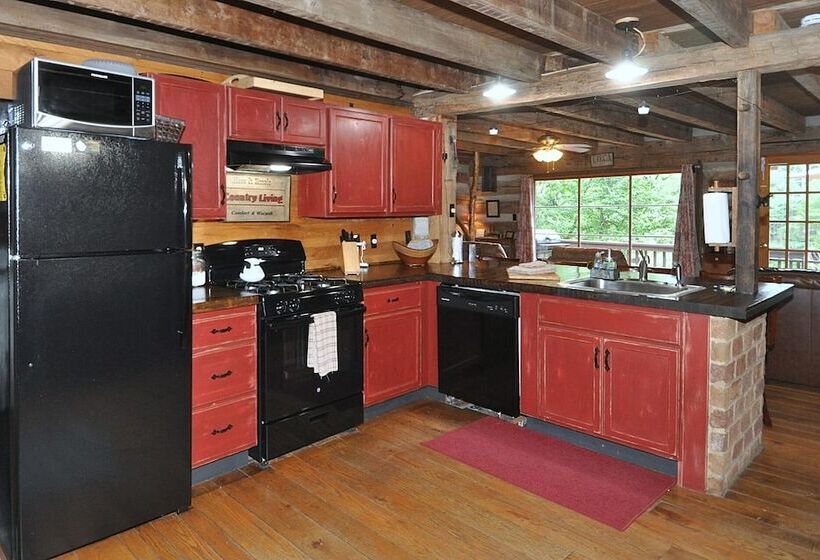 Pondview Cabin Log Cabin Retreat