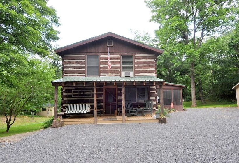 Pondview Cabin Log Cabin Retreat