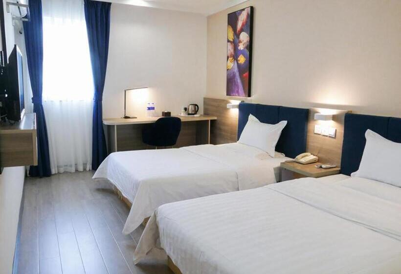 בית מלון כפרי 7days Premium Xianning Hot Spring Pedestrian Street Shopping Park Branch