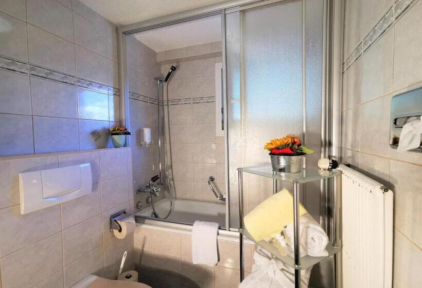 Otel Walliserhof Leukerbad Therme