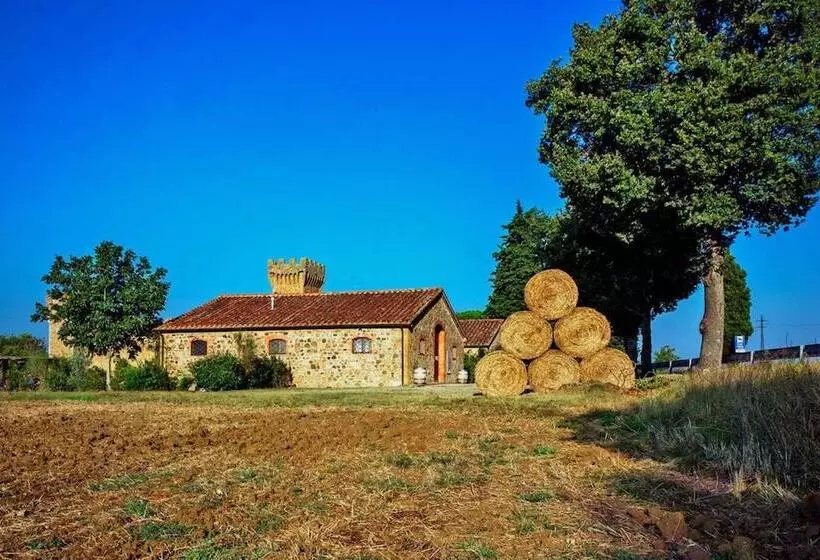 田舎風ホテル Castello Di Spedaletto
