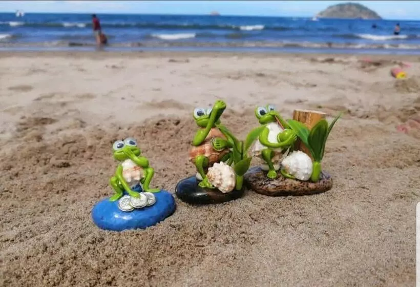 ユースホステル Bungalows Princeza Guayabitos