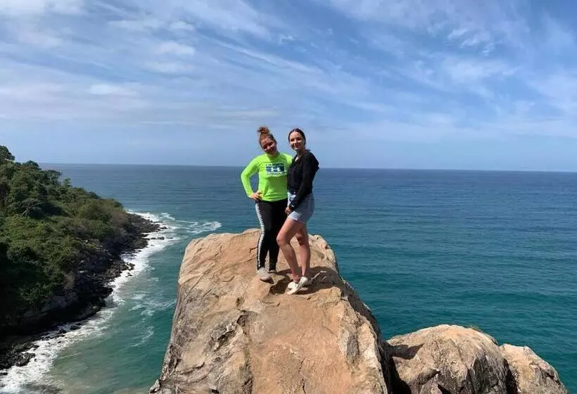 ユースホステル Bungalows Princeza Guayabitos